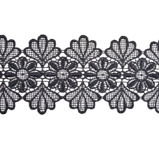 4" Floral Venise Lace