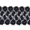 7 7.25" Venise Lace (Black)