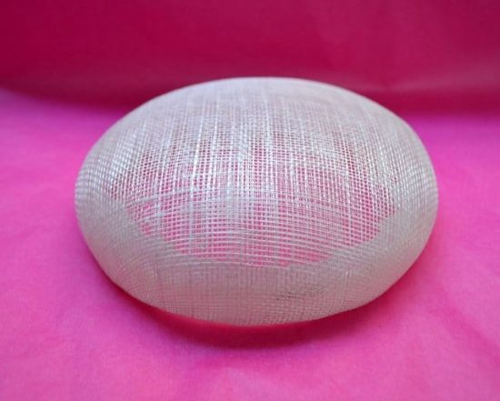 Sinamay Smartie Shaped Round Fascinator Base