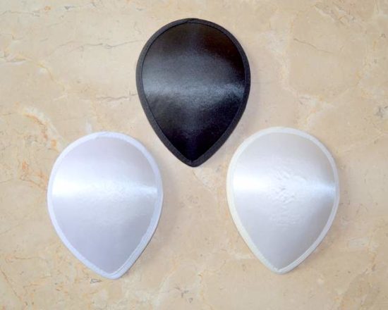 Satin Covered Teardrop Fascinator Base (Large)