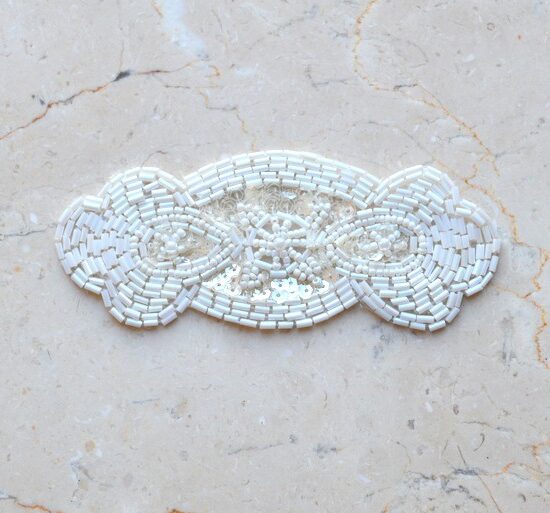 Beaded Art Deco Emblem