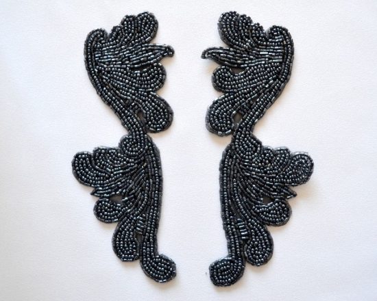 Beaded Tilda Applique (Single or Pair)