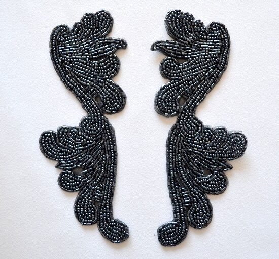 Beaded Tilda Applique (Single or Pair)