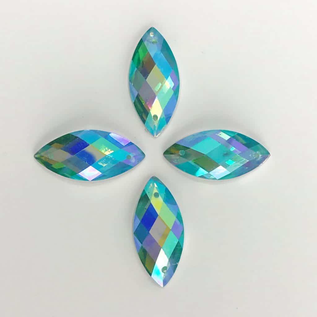 Acrylic Gems Shine Trim