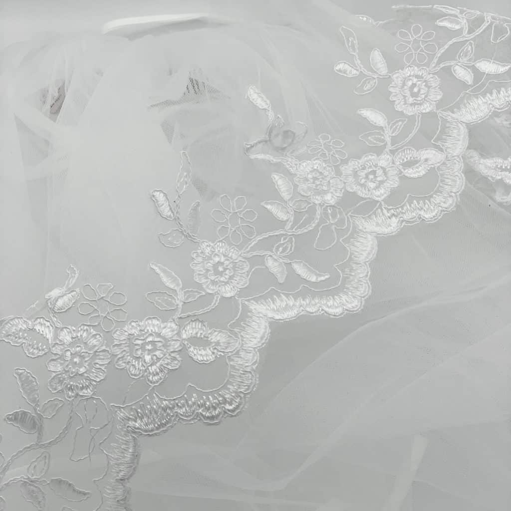 E1724 JOCELYN 2 Jocelyn Floral Bridal Lace Trim