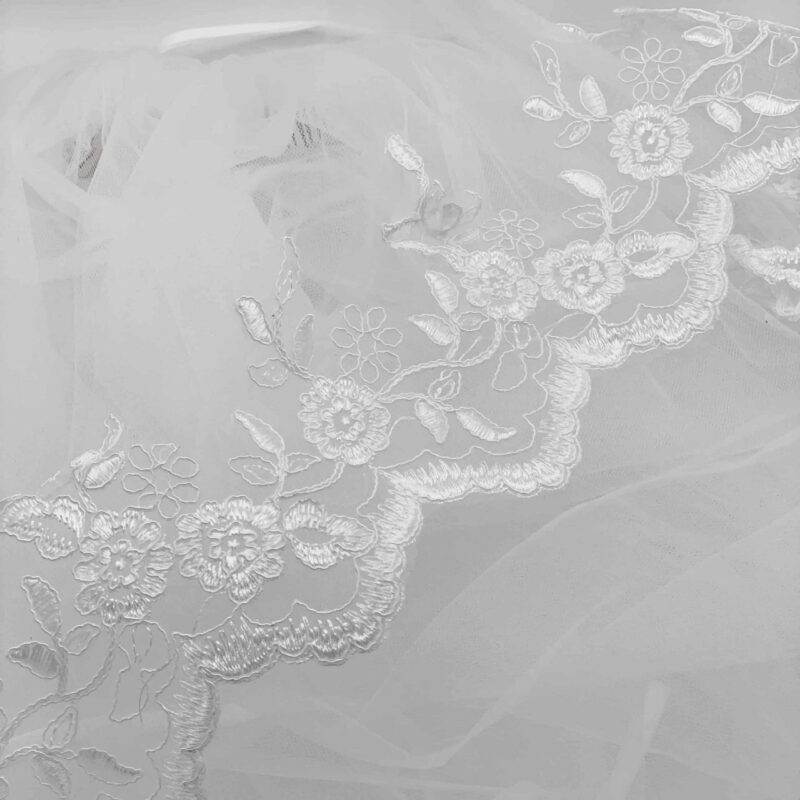 E1724 JOCELYN 2 Jocelyn Floral Bridal Lace Trim