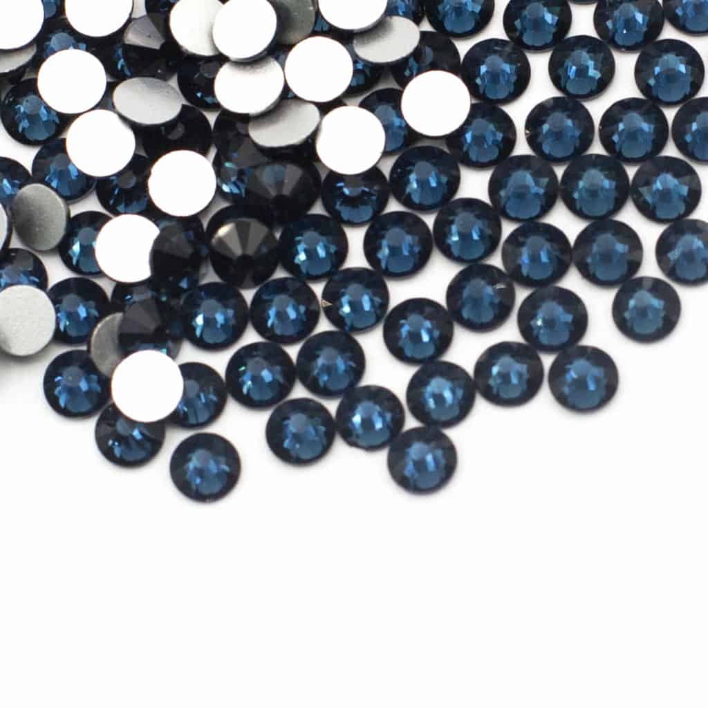 15 montana Premium Flatback Rhinestones (Montana) SS16,SS20,SS30