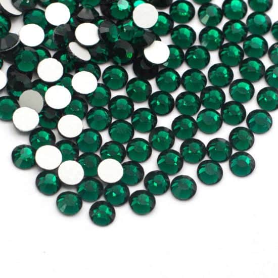 LUXE® CHAMELEON Emerald Green Hotfix Glass Rhinestones - 5 star review in  2023