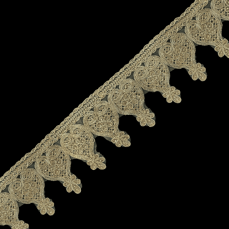 Kingsley Kingsley Gold Metallic Lace