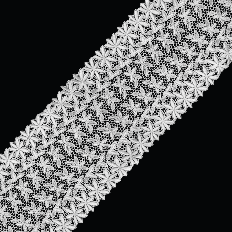 Wide Venise Lace Band