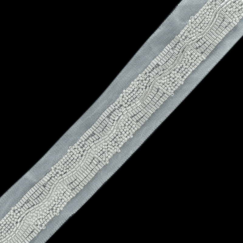 Camille Rhinestone Beaded Trim