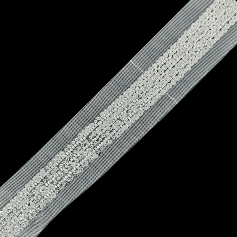 Delilah Rhinestone Beaded Trim