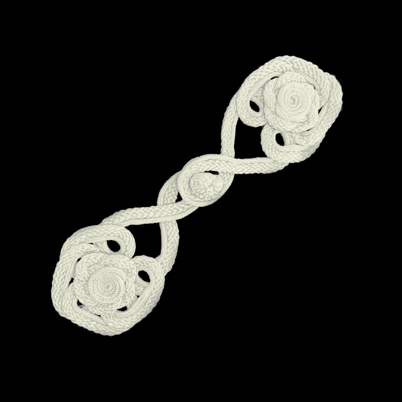 Medium Frog Closure "C"