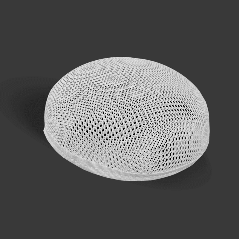 IMG_0691 Buckram Round Pillbox Hat Frame 2" Height