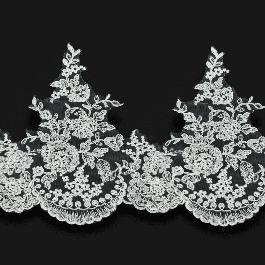 Bridal Lace Trim for Sewing & DIY Projects | ShineTrim Bridal lace trim for custom sewing and crafts