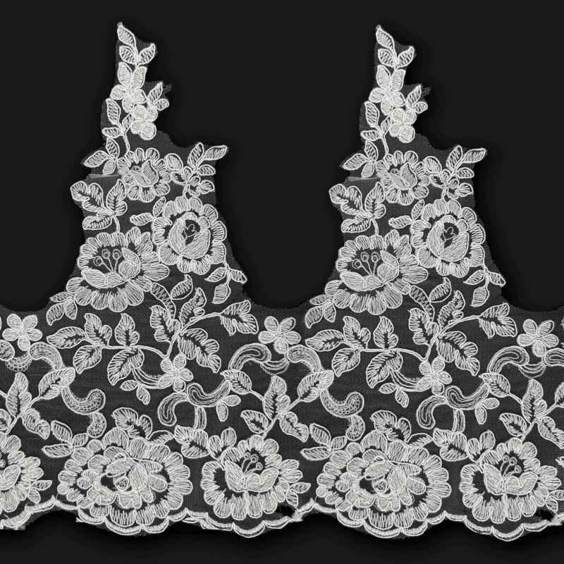 Elegance Blossom Lace Trim