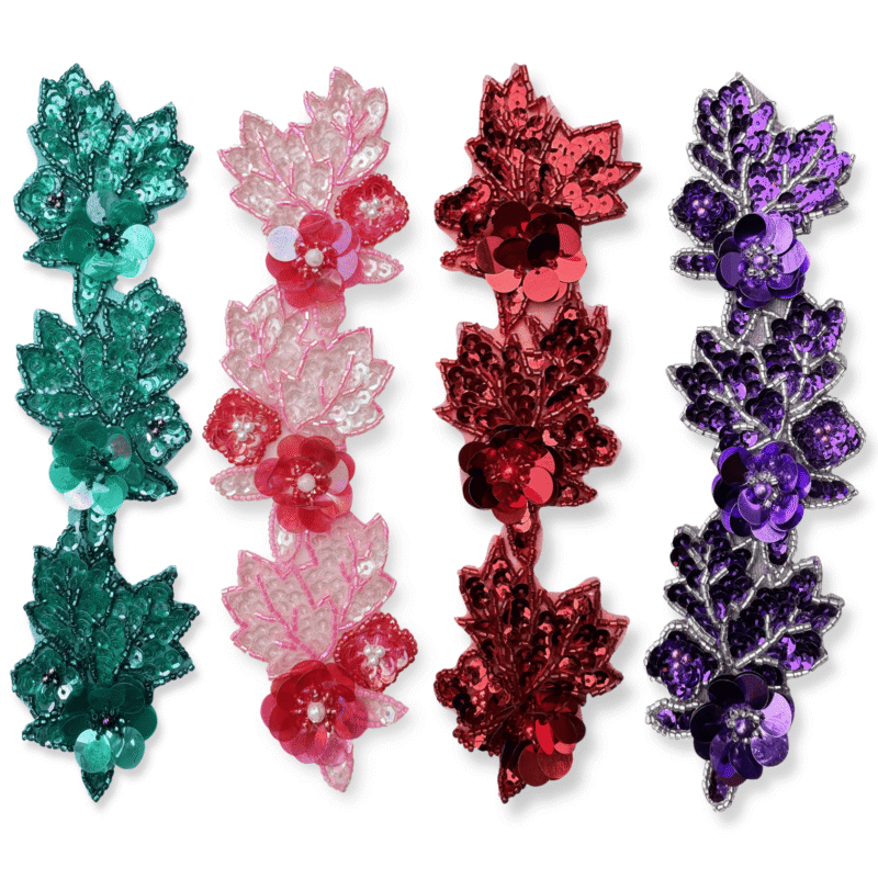 IMG_1697 Garden Blossom Beaded Sequin Appliqué