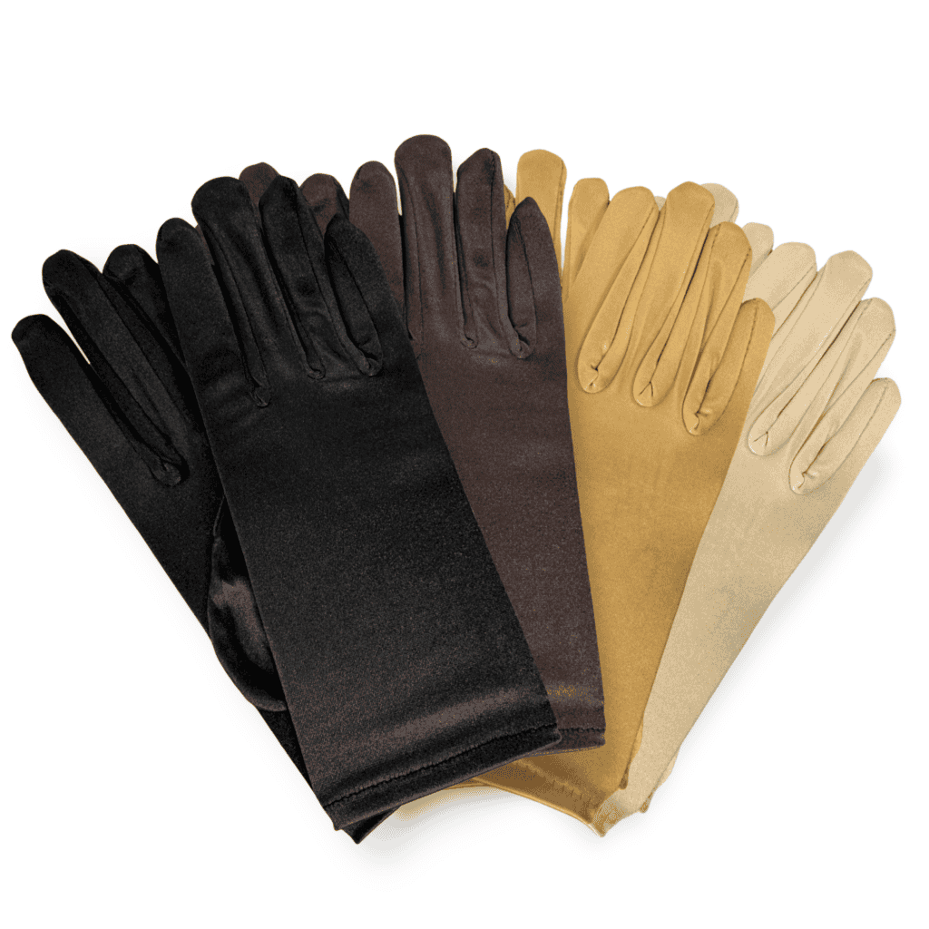 IMG_2057 Short Satin Gloves (Choose Your Color)