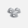 Classic Round Rhinestone Button