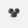 Dark Rhinestone Dome Button – 0.9"