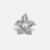 Small Pearl Lily Brooch