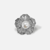 Petite Pearl Flower Brooch