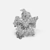 Rhinestone Lily Brooch