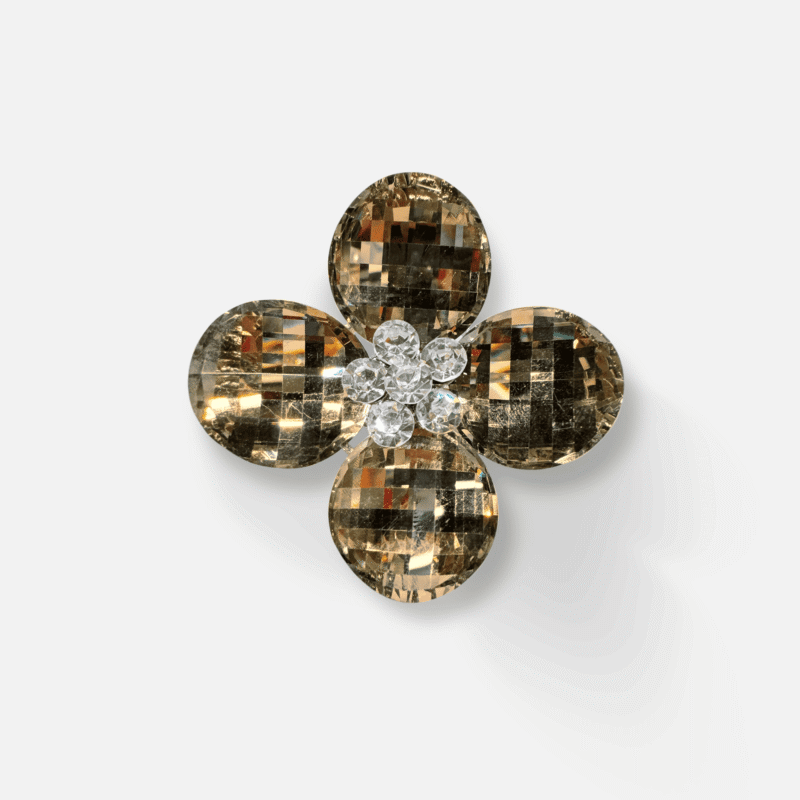 IMG_3056 Crystal Petal Flower Brooch