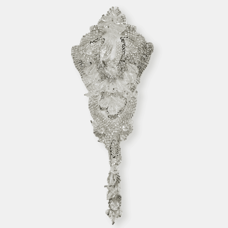 Vintage Deco Crystal Appliqué/Epaulette