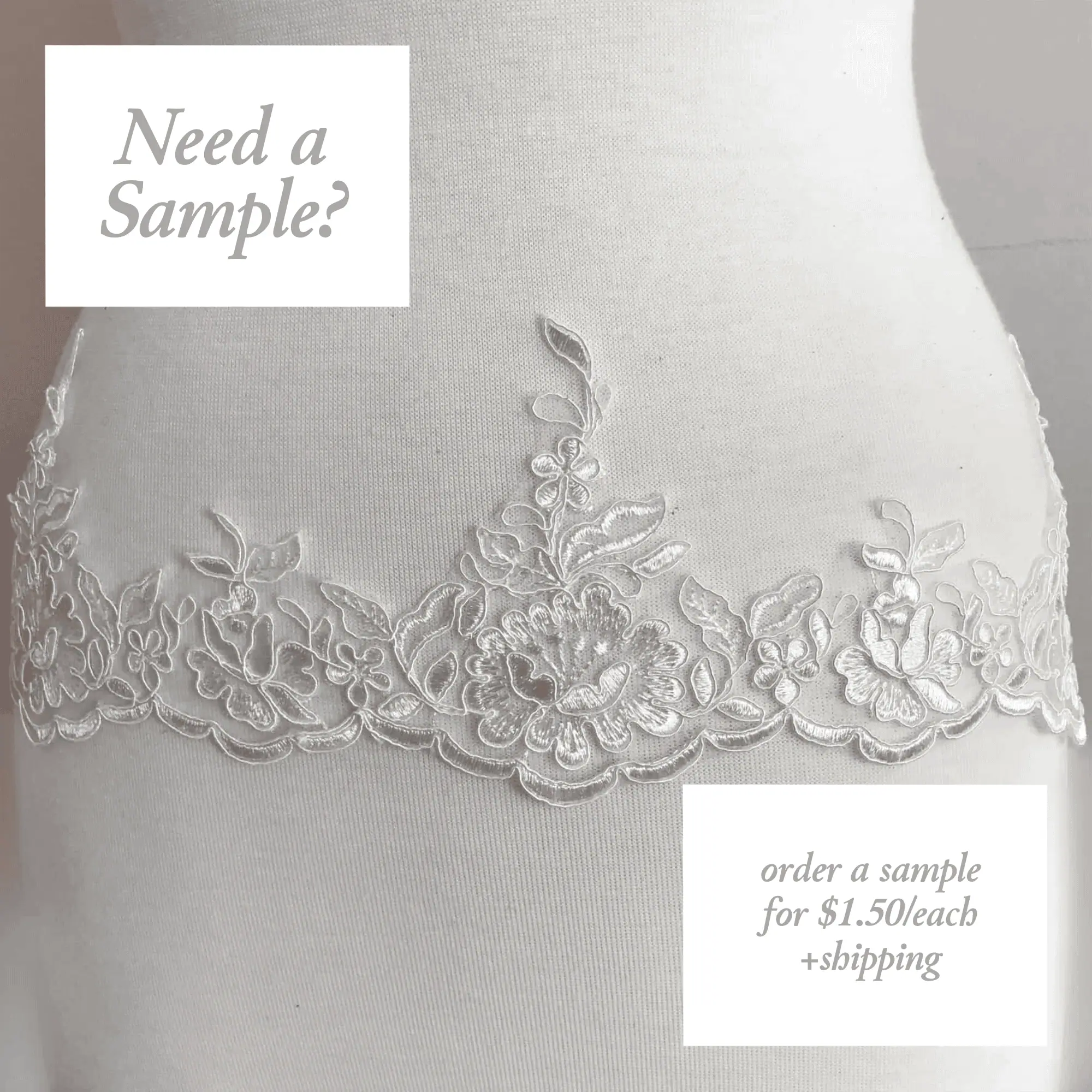 Need a Sample? (Ivory)