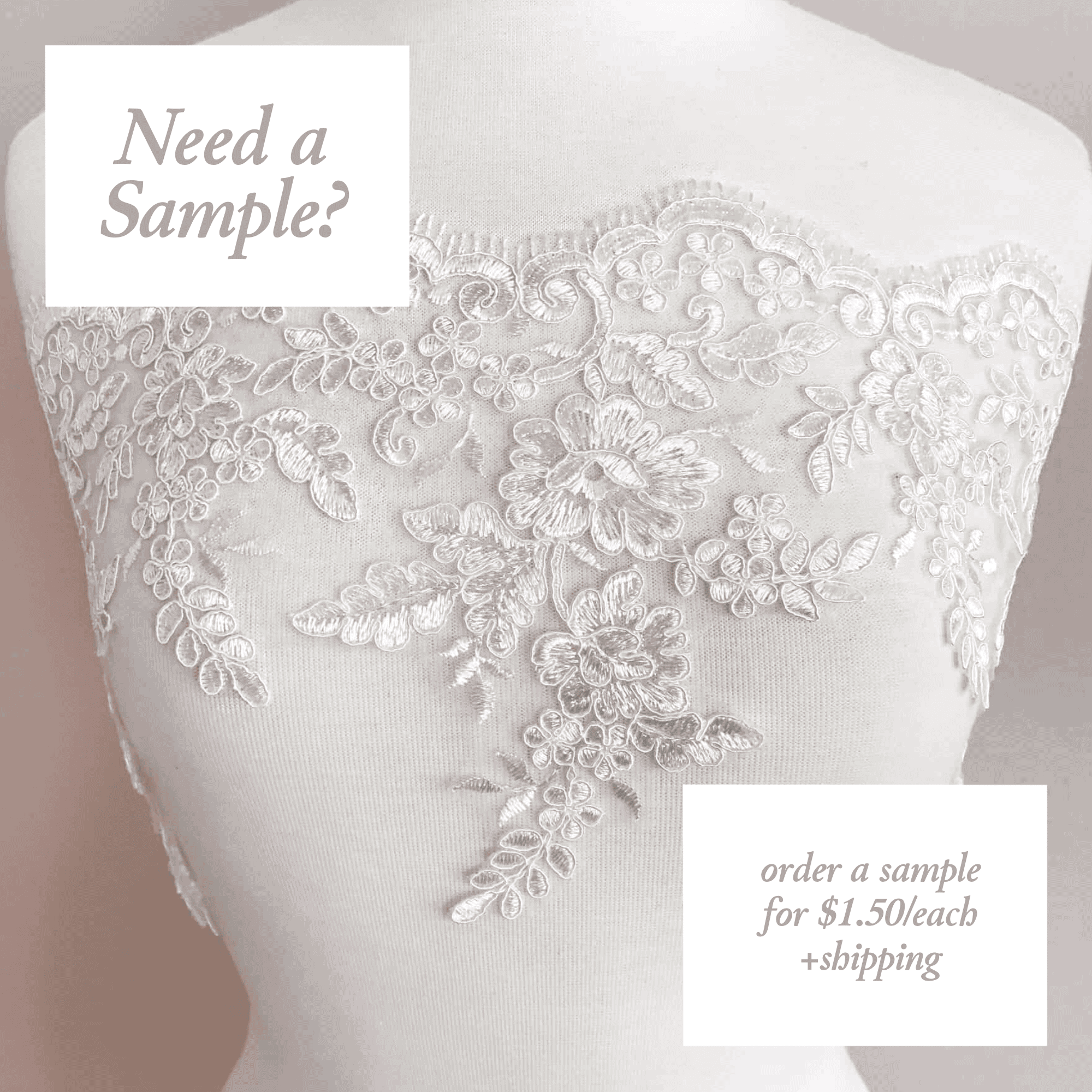 Need a Sample? (Ivory)