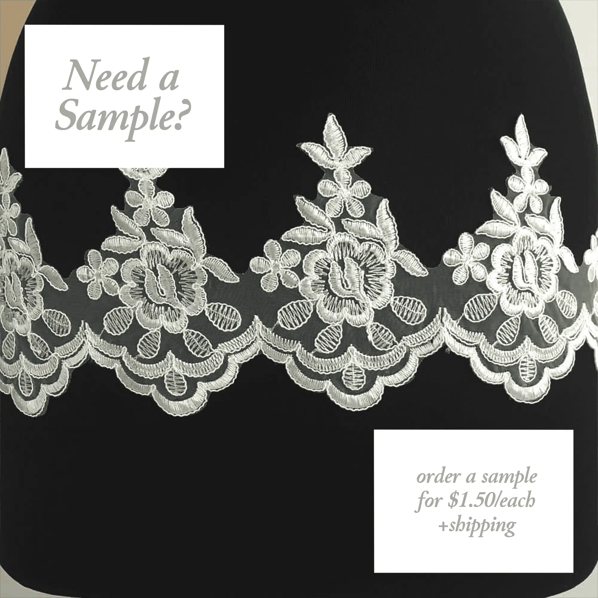 Need a Sample? (Ivory)