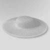 Small Buckram Boater Fascinator Hat Base – 11.75”