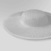 Small Buckram Boater Fascinator Hat Base – 11.75”