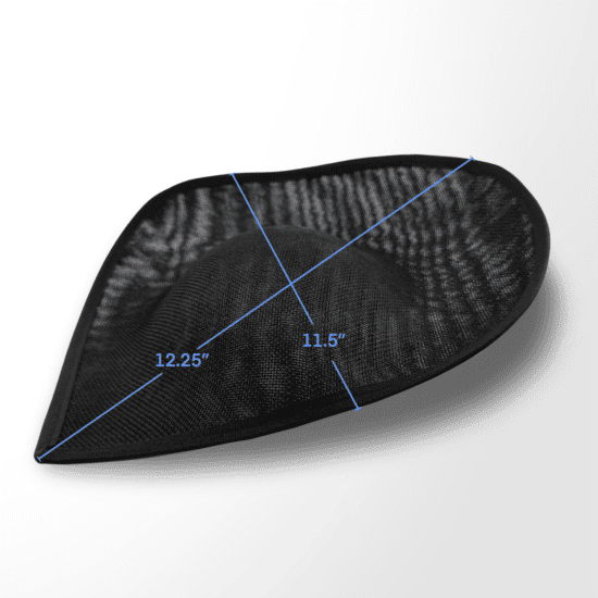 Pointy Buckram Saucer