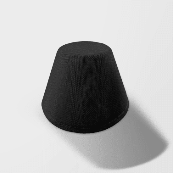 IMG_5910 Buckram Fez Cone Hat Frame