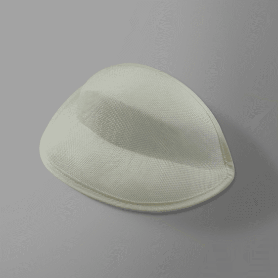 Buckram Visor Crown