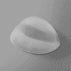 Buckram Visor Crown