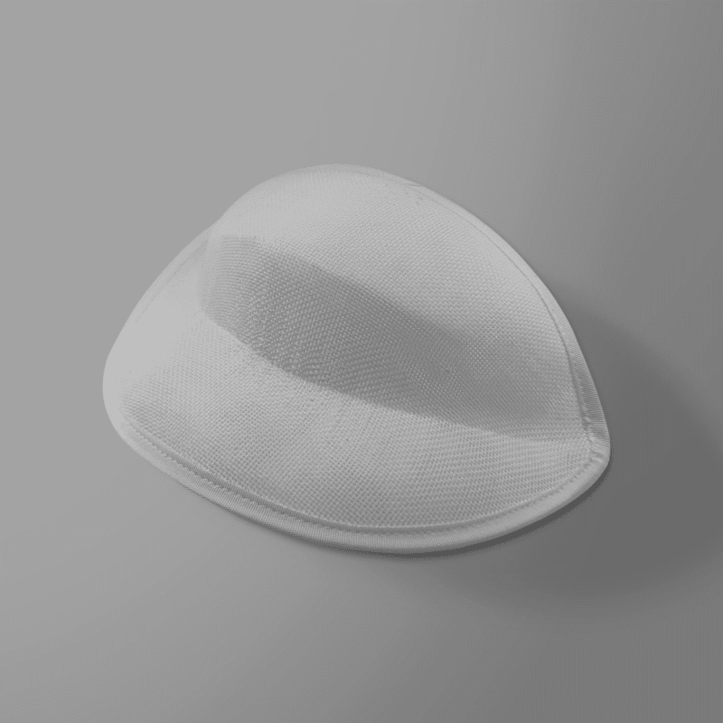 Buckram Visor Crown