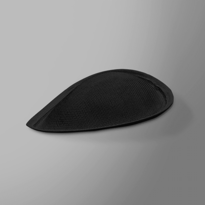 Buckram Upturned Teardrop