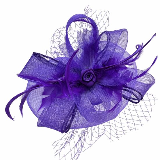 feather-fascinator-hat-womens-derby-headpiece-bold-style Gemma Fascinator