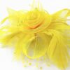 yellow-fascinator-hat-bold-derby-hat-statement-headpiece Justine Statement Fascinator
