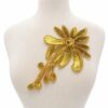 Gold Sequin Bead Flower Stem