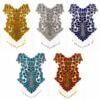 Sequin Bead Chestpiece Applique (Choose Your Color)
